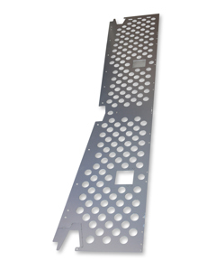 Sheet metal partition upper tier Step 24-21 V16 holes